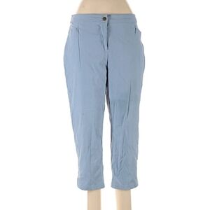 Chico's Sky Blue Capris Size 3 Or 16